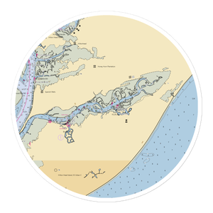 Shelter Cove Marina (Hilton Head Island, SC) NOAA Chart Sticker