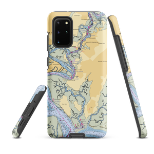 South Harbor Marina (Savannah, GA) NOAA Chart Samsung Phone Case