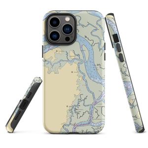 Waterways Marina (Savannah, GA) NOAA Chart  Tough iPhone Case