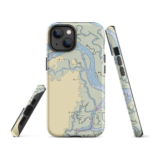 Waterways Marina (Savannah, GA) NOAA Chart  Tough iPhone Case