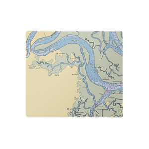 Waterways Marina (Savannah, GA) NOAA Chart  Gaming Mouse Pad