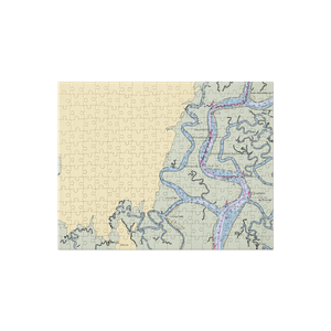 Kilkenny Marina (Midway, GA) NOAA Chart Jigsaw Puzzle