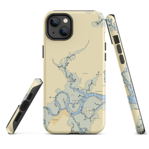 Belle Bluff Island Club (Townsend, GA) NOAA Chart  Tough iPhone Case