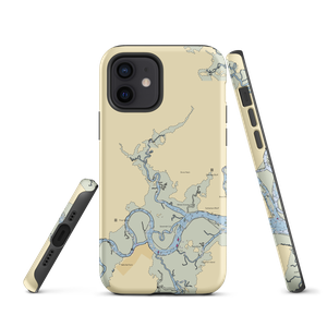 Belle Bluff Island Club (Townsend, GA) NOAA Chart  Tough iPhone Case