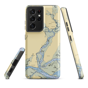 Dallas Bluff Marina and Campground (Townsend, GA) NOAA Chart Samsung Phone Case