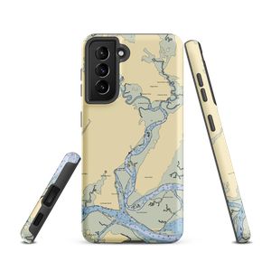 Dallas Bluff Marina and Campground (Townsend, GA) NOAA Chart Samsung Phone Case