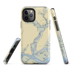 Dallas Bluff Marina and Campground (Townsend, GA) NOAA Chart  Tough iPhone Case