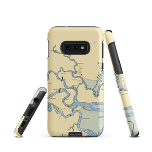 Darien River Waterfront Park & Docks (Darien, GA) NOAA Chart Samsung Phone Case