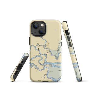 Darien River Waterfront Park & Docks (Darien, GA) NOAA Chart  Tough iPhone Case