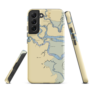 Two Way Boatyard (Brunswick, GA) NOAA Chart Samsung Phone Case