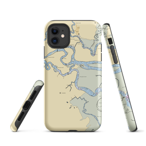 Two Way Boatyard (Brunswick, GA) NOAA Chart  Tough iPhone Case