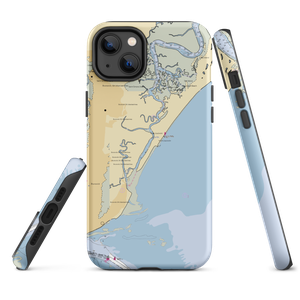 Sea Island Yacht Club (Sea Island, GA) NOAA Chart  Tough iPhone Case