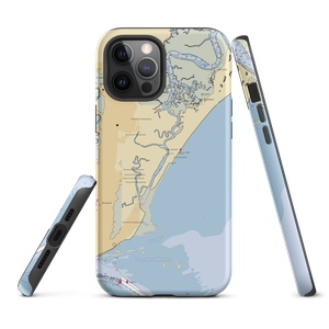 Sea Island Yacht Club (Sea Island, GA) NOAA Chart  Tough iPhone Case