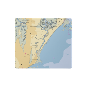 Sea Island Yacht Club (Sea Island, GA) NOAA Chart  Gaming Mouse Pad