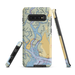 St Simons Boating and Fishing Club (Saint Simons Island, GA) NOAA Chart Samsung Phone Case