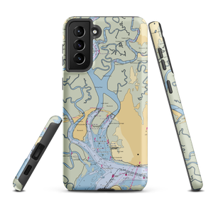 St Simons Boating and Fishing Club (Saint Simons Island, GA) NOAA Chart Samsung Phone Case