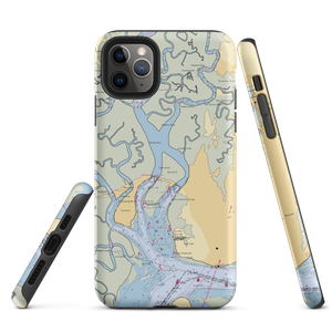 Morningstar Marinas - Golden Isles (Saint Simons Island, GA) NOAA Chart  Tough iPhone Case