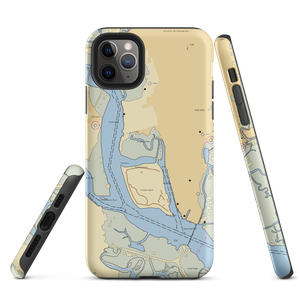 Brunswick Landing Marina (Brunswick, GA) NOAA Chart  Tough iPhone Case