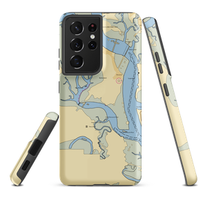 Blythe Island Regional Park (Brunswick, GA) NOAA Chart Samsung Phone Case