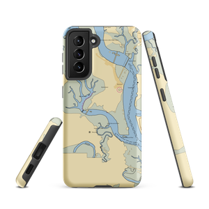 Blythe Island Regional Park (Brunswick, GA) NOAA Chart Samsung Phone Case