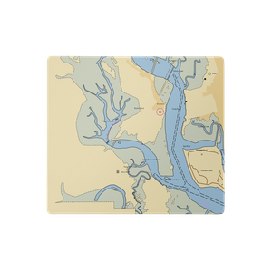 Blythe Island Regional Park (Brunswick, GA) NOAA Chart  Gaming Mouse Pad