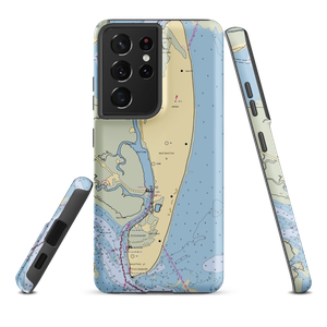 Jekyll Island Wharf (Jekyll Island, GA) NOAA Chart Samsung Phone Case