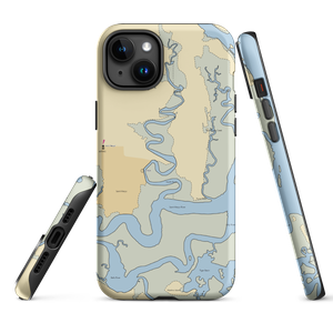 St. Mary's Boat Services (Kings Bay, GA) NOAA Chart  Tough iPhone Case