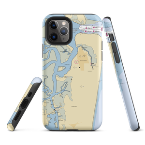 Oasis Marinas at Fernandina Harbor (Yulee, FL) NOAA Chart  Tough iPhone Case