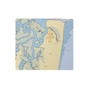 Oasis Marinas at Fernandina Harbor (Yulee, FL) NOAA Chart  Gaming Mouse Pad