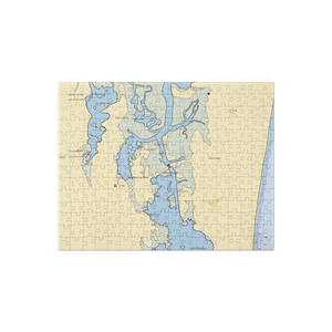 Amelia Island Marina (Yulee, FL) NOAA Chart Jigsaw Puzzle