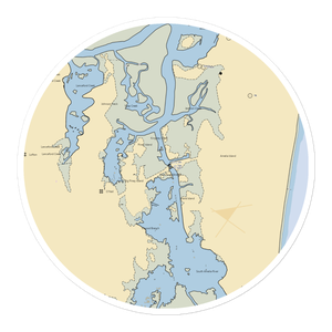 Amelia Island Marina (Yulee, FL) NOAA Chart Sticker