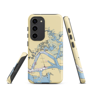 Brown's Creek Fish Camp Inc. (Jacksonville, FL) NOAA Chart Samsung Phone Case