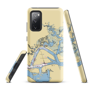 Brown's Creek Fish Camp Inc. (Jacksonville, FL) NOAA Chart Samsung Phone Case