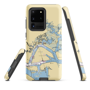 Brown's Creek Fish Camp Inc. (Jacksonville, FL) NOAA Chart Samsung Phone Case