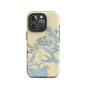 Brown's Creek Fish Camp Inc. (Jacksonville, FL) NOAA Chart  Tough iPhone Case