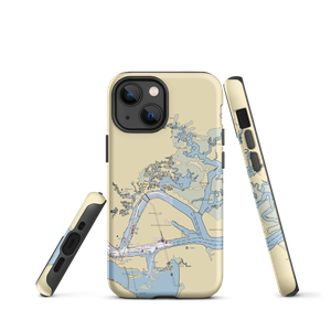 Brown's Creek Fish Camp Inc. (Jacksonville, FL) NOAA Chart  Tough iPhone Case