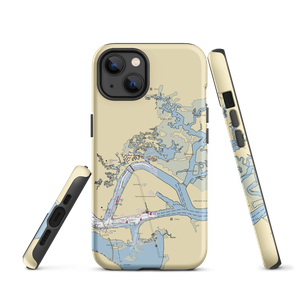 Brown's Creek Fish Camp Inc. (Jacksonville, FL) NOAA Chart  Tough iPhone Case