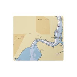 Plaza Marina (Berkman) (Jacksonville, FL) NOAA Chart  Gaming Mouse Pad