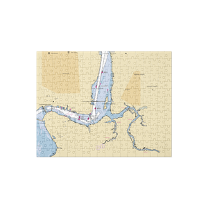 Arlington Marina (Jacksonville, FL) NOAA Chart Jigsaw Puzzle