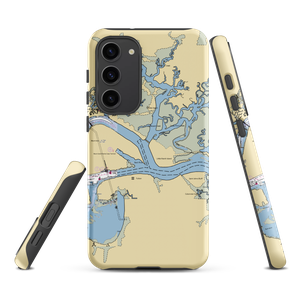 Clapboard Creek Fish Camp (Atlantic Beach, FL) NOAA Chart Samsung Phone Case