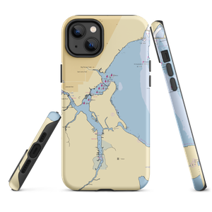 Port 32 Jacksonville (Jacksonville, FL) NOAA Chart  Tough iPhone Case