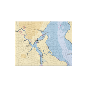 Port 32 Jacksonville (Jacksonville, FL) NOAA Chart Jigsaw Puzzle