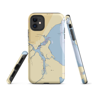 Ortega River Marina (Jacksonville, FL) NOAA Chart  Tough iPhone Case