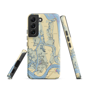 Kingsley Plantation Dock (Jacksonville, FL) NOAA Chart Samsung Phone Case