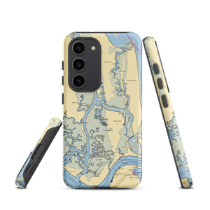 Kingsley Plantation Dock (Jacksonville, FL) NOAA Chart Samsung Phone Case