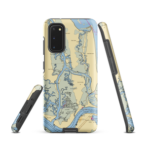 Kingsley Plantation Dock (Jacksonville, FL) NOAA Chart Samsung Phone Case