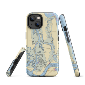 Kingsley Plantation Dock (Jacksonville, FL) NOAA Chart  Tough iPhone Case