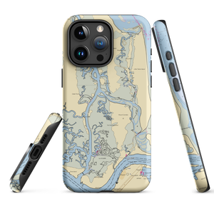 Kingsley Plantation Dock (Jacksonville, FL) NOAA Chart  Tough iPhone Case