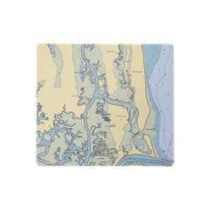 Kingsley Plantation Dock (Jacksonville, FL) NOAA Chart  Gaming Mouse Pad