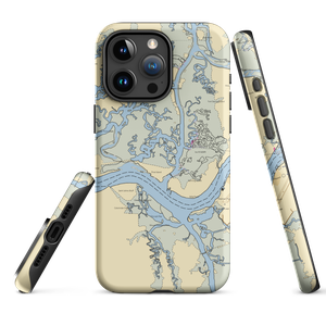 Riverfront RV Park (Jacksonville, FL) NOAA Chart  Tough iPhone Case